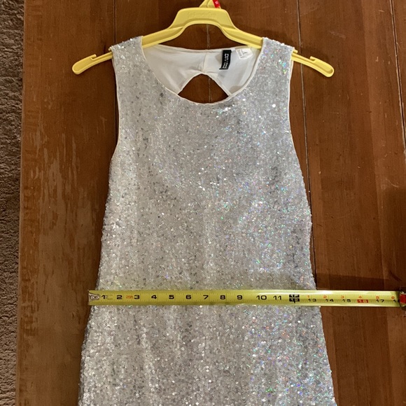Sparkly Silver H&M Dress - Picture 5 of 6
